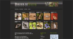 Desktop Screenshot of birder.se